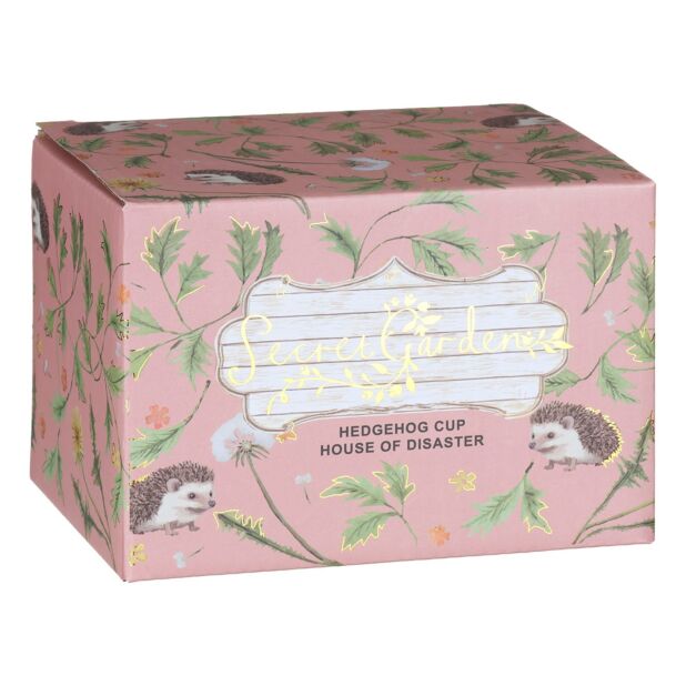 Secret Garden 3D Blue Hedgehog Mug