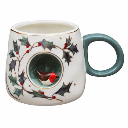 Secret Garden 3D Robin Mug