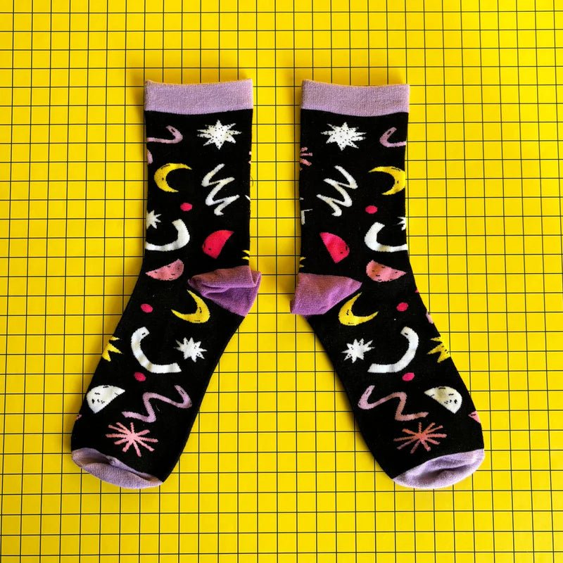 Small Talk 'I Speak Fluent Cat' Socks