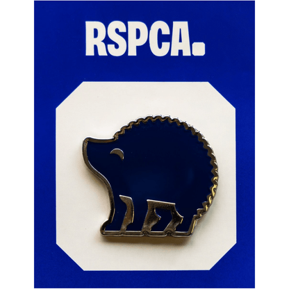 RSPCA Hedgehog Metal Pin Badge