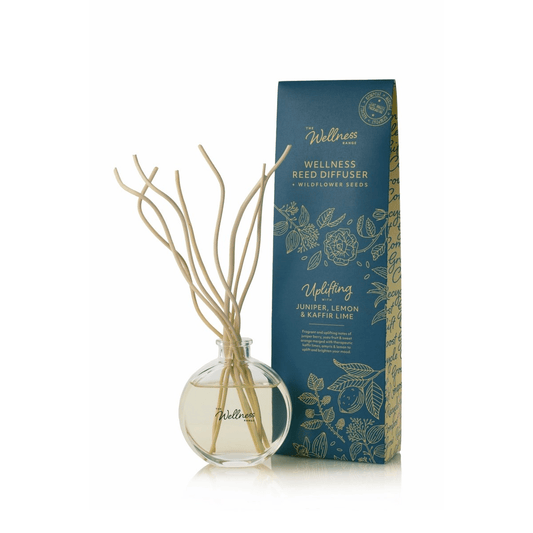 'Uplifting' Reed Diffuser with Juniper, lemon & Kaffir Lime