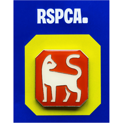 RSPCA Cat Metal Pin Badge