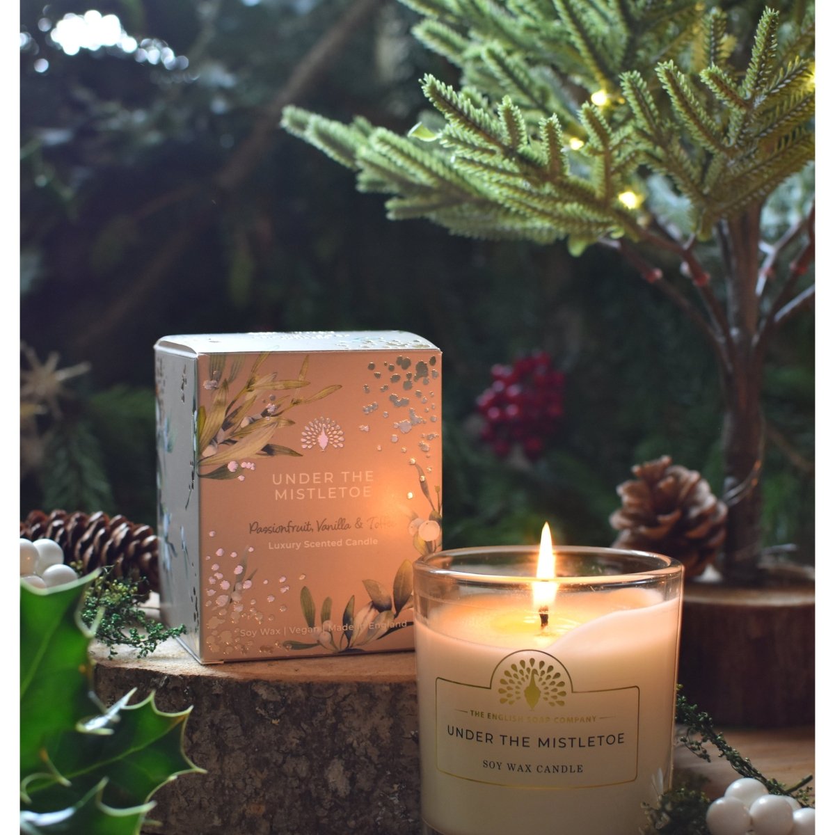 Christmas Tidings: Under the Mistletoe Candle, 170ml