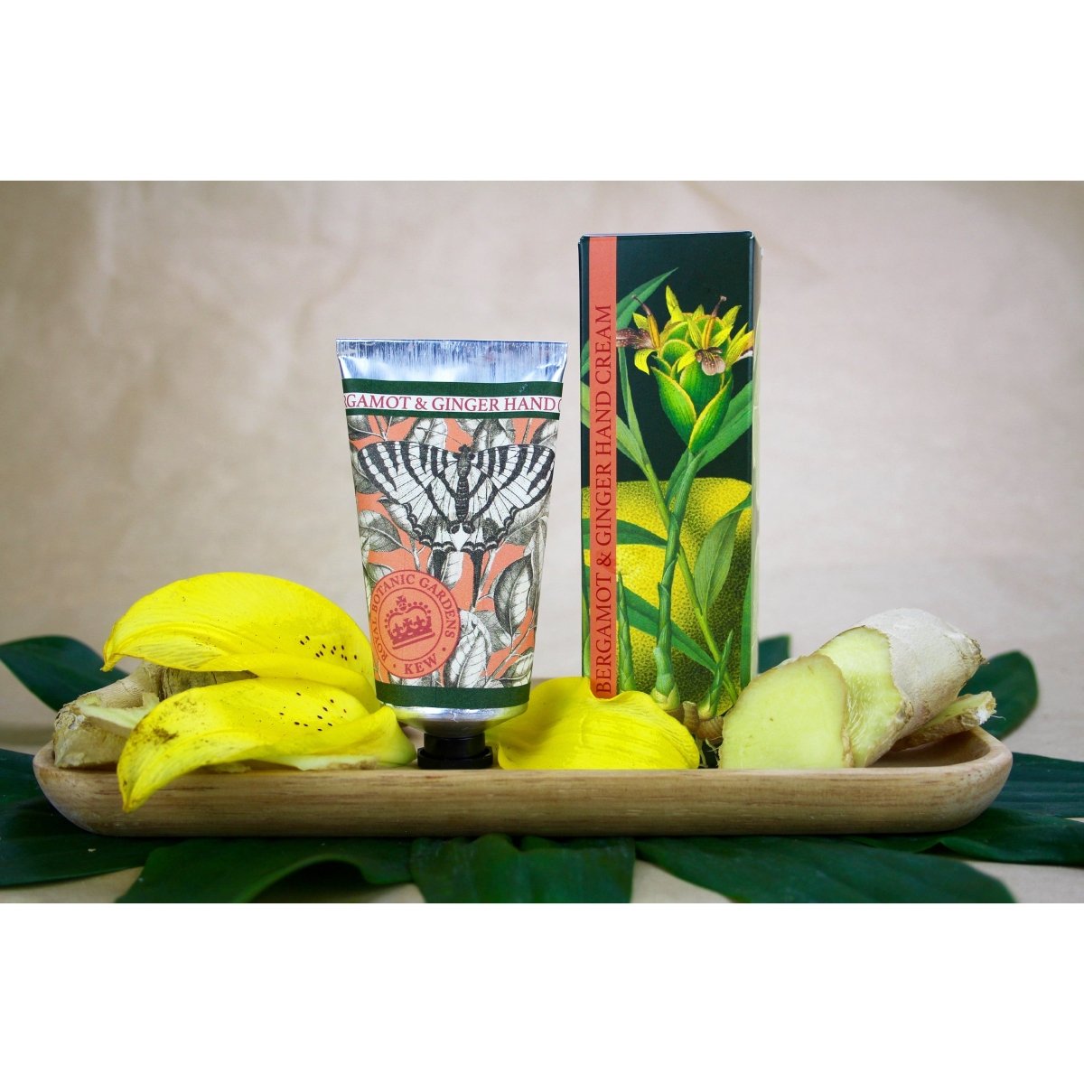 Kew Gardens Bergamot & Ginger Hand Cream, 75ml