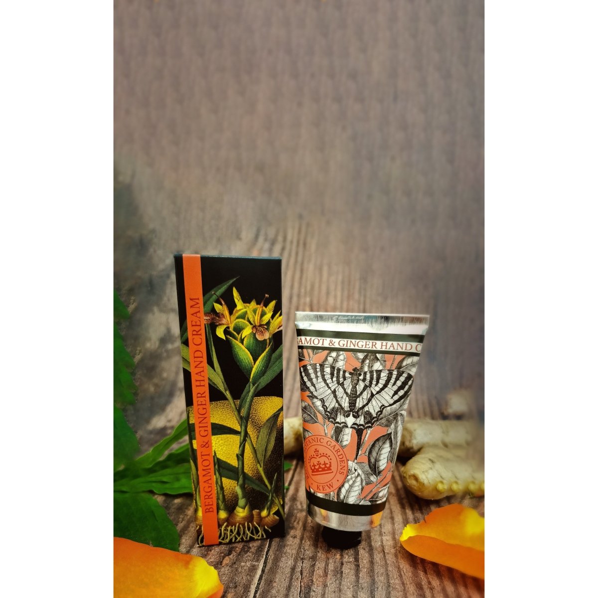 Kew Gardens Bergamot & Ginger Hand Cream, 75ml