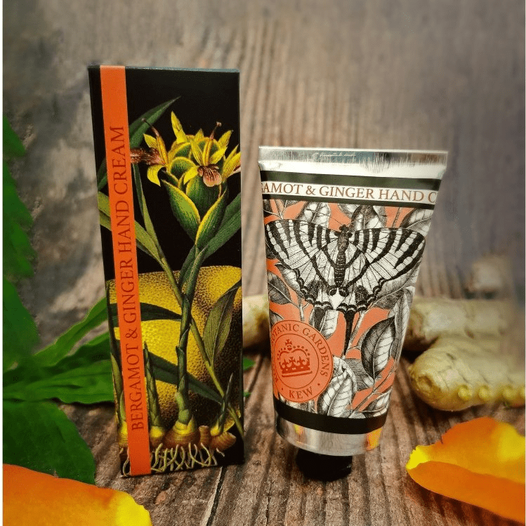 Kew Gardens Bergamot & Ginger Hand Cream, 75ml