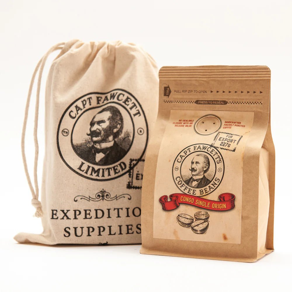 Captain Fawcett Congo Single Origin Coffee Beans, 227g