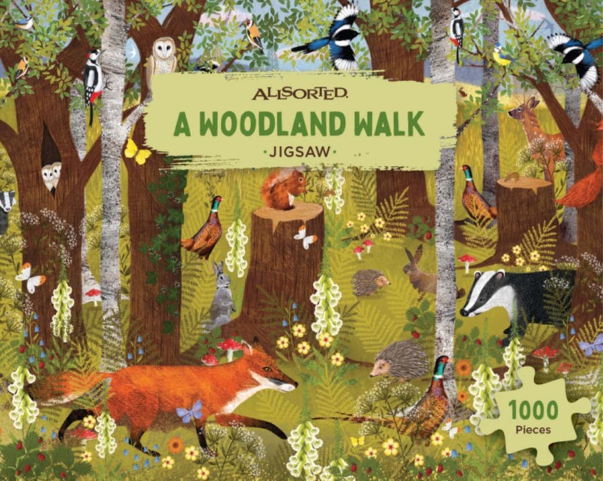 A Woodland Walk, 1000 Piece Jigsaw Puzzle