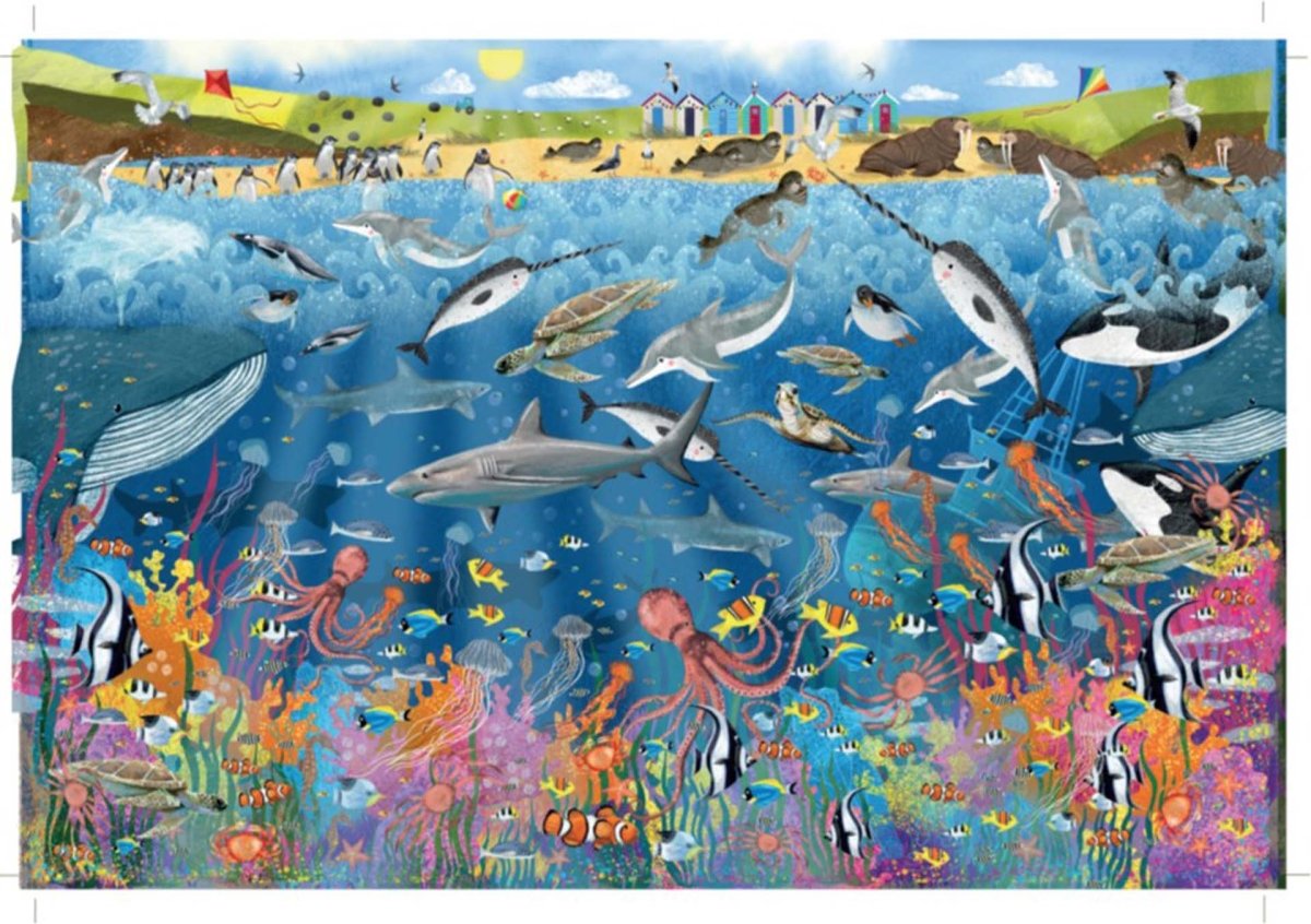 Beneath the Waves, 1000 Piece Jigsaw Puzzle