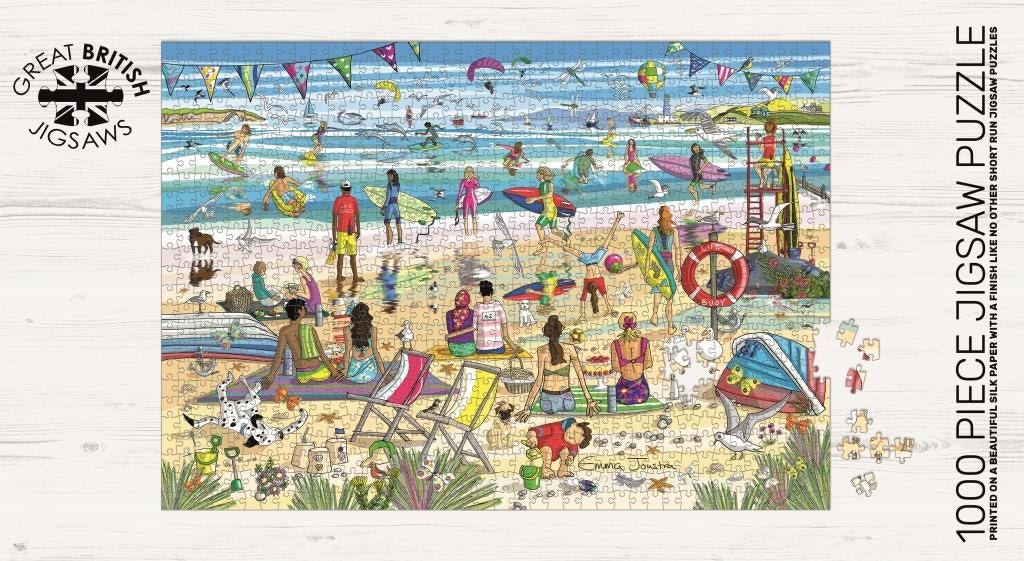 Emma Joustra Surf's Up, 1000 Piece Jigsaw Puzzle