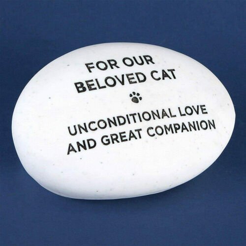 Rspca Whiddop Cat Memorial Pebble