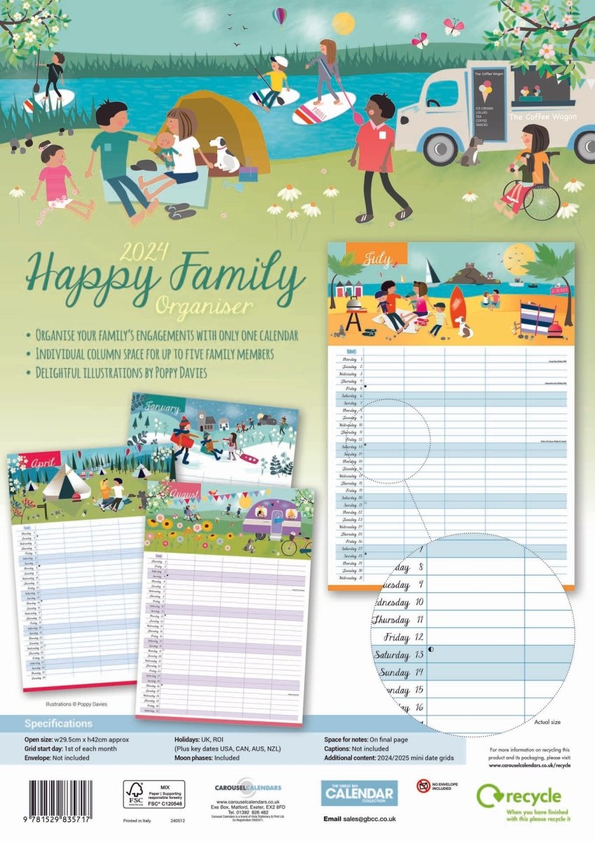 Happy Family Monthly Planner 2024 – RSPCA Shop