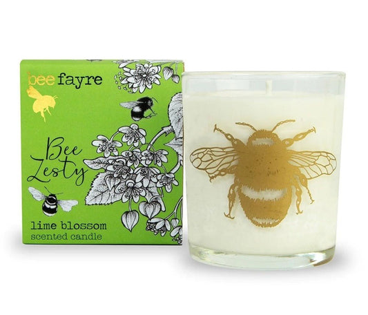 Bee Zesty Lime Blossom Scented Candle, Large